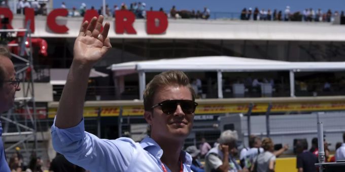 Ex-Formel-1-Fahrer Nico Rosberg beim diesjährigen GP von Frankreich. Nico Rosberg GP Frankreich