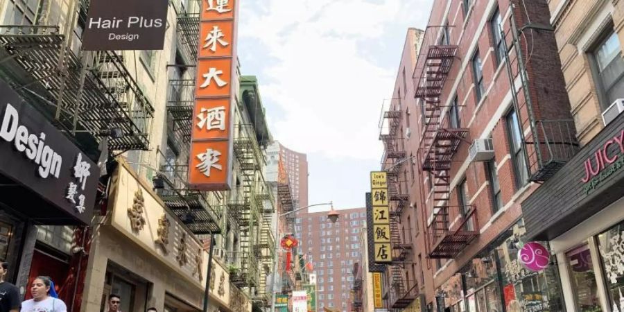 Chinatown steht auf der Liste der Sehenswürdigkeiten fast aller New York-Besucher ganz weit oben. Foto: Christina Horsten/dpa