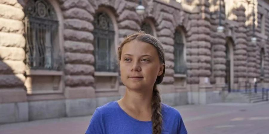 Klimaaktivistin Greta Thunberg verlässt Schweden für längere Zeit und begibt sich auf Reisen, unter anderem zum Klimagipfel der Vereinten Nationen in New York. Foto: David Keyton/AP