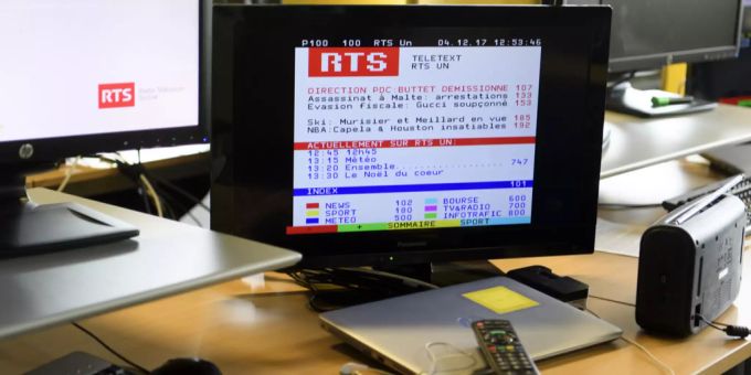 Den Teletext gibt es seit den 70er-Jahren. Teletext