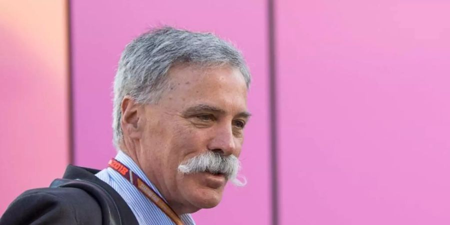 Umschiffte Fragen zur Zukunft der Formel 1 in Deutschland: Chase Carey, Vorsitzender der Formula One Group. Foto: Sebastian Gollnow