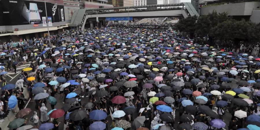 Hongkong Proteste Auslieferungsgesetz China