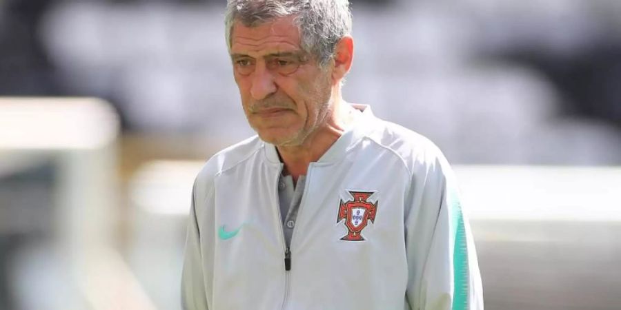 Portugals Trainer Fernando Santos. Foto: Mike Egerton/PA Wire