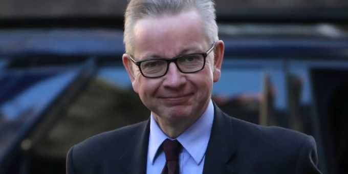Umweltminister Gove kandidiert für den Tory-Vorsitz Umweltminister Gove kandidiert für den Tory-Vorsitz