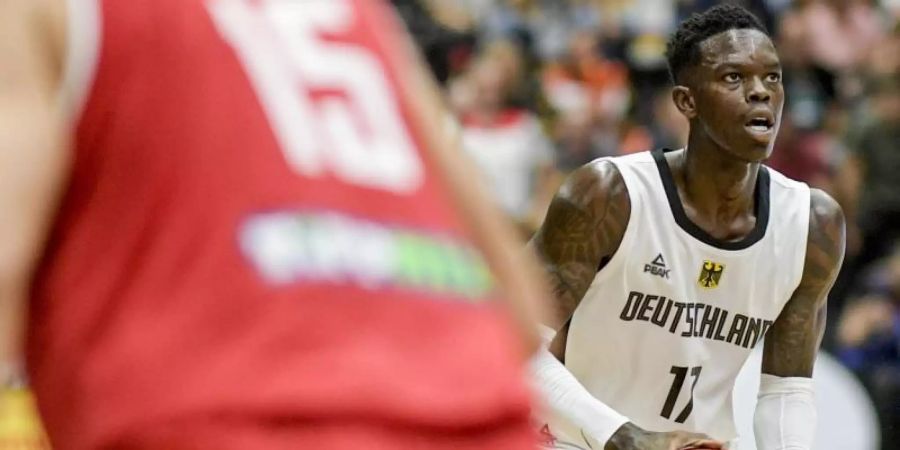 Dennis Schröder erzielte 19 Punkte gegen die Ungarn. Foto: Axel Heimken