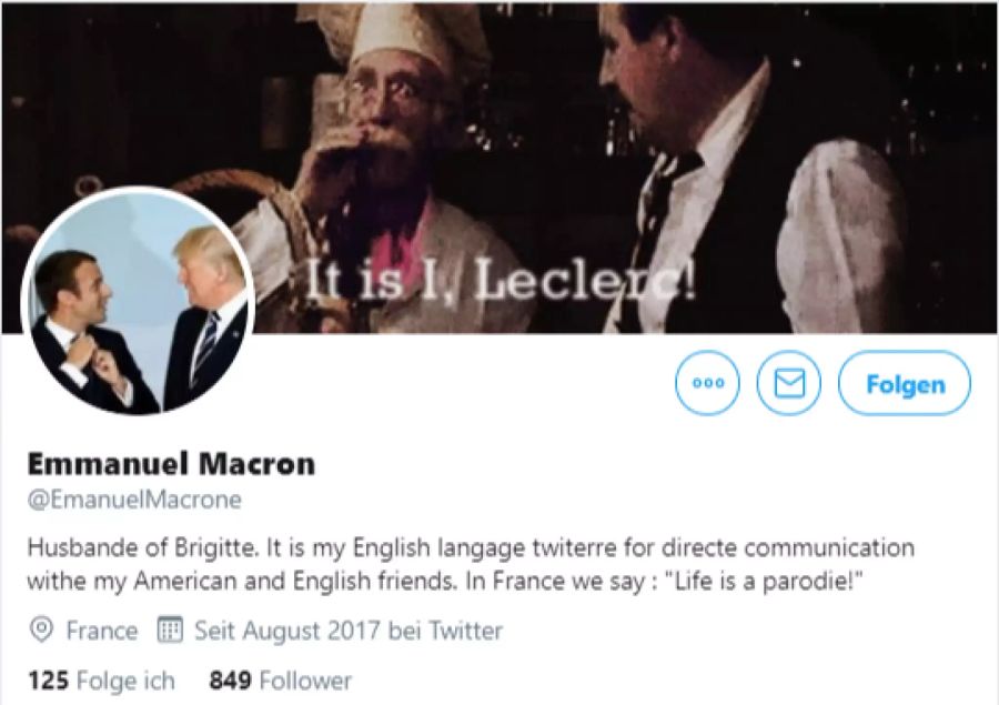 Trump Macron