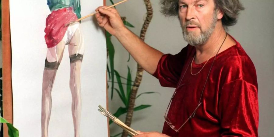 Der Kunstmaler ist in Australien im Alter von 77 Jahren gestorben. Foto: Bernd Weissbrod