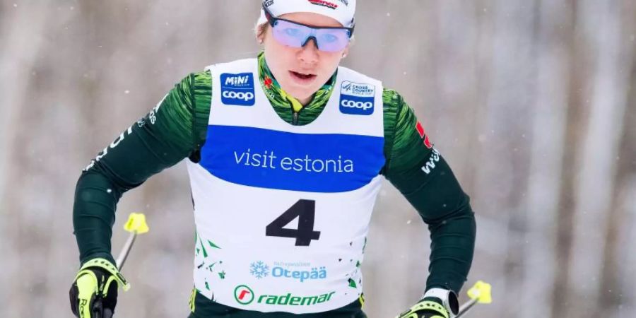Sprintete in Cogne auf Platz zwei: Sandra Ringwald. Foto: Jon Olav Nesvold/Bildbyran via ZUMA Press