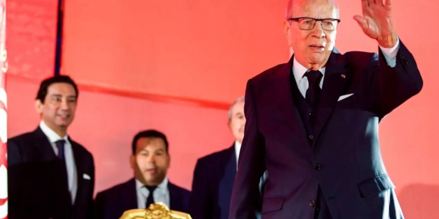 Essebsi ist seit 2014 Präsident Tunesiens