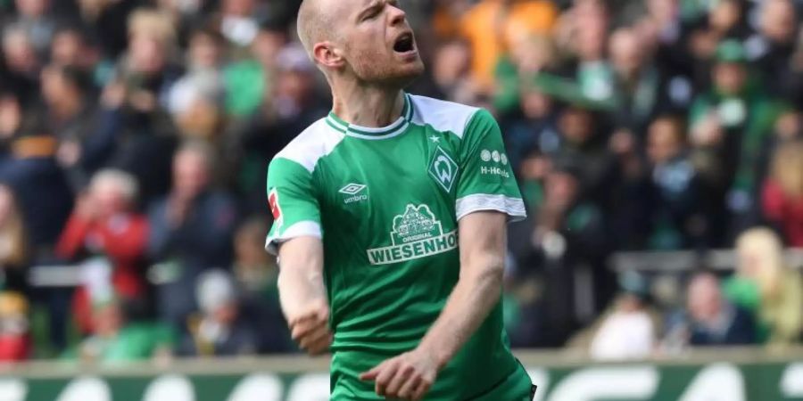 Davy Klaassen will mit dem SV Werder Bremen in die Europa League einziehen. Foto: Carmen Jaspersen