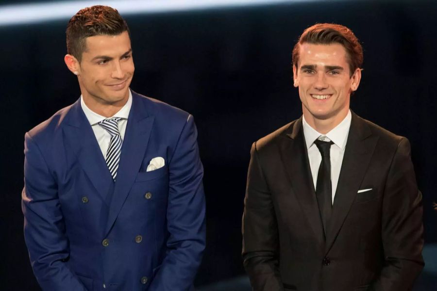 Cristiano Ronaldo und Griezmann