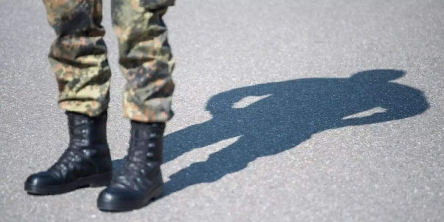 Bundeswehrsoldat in Kaserne in Baden-Württemberg