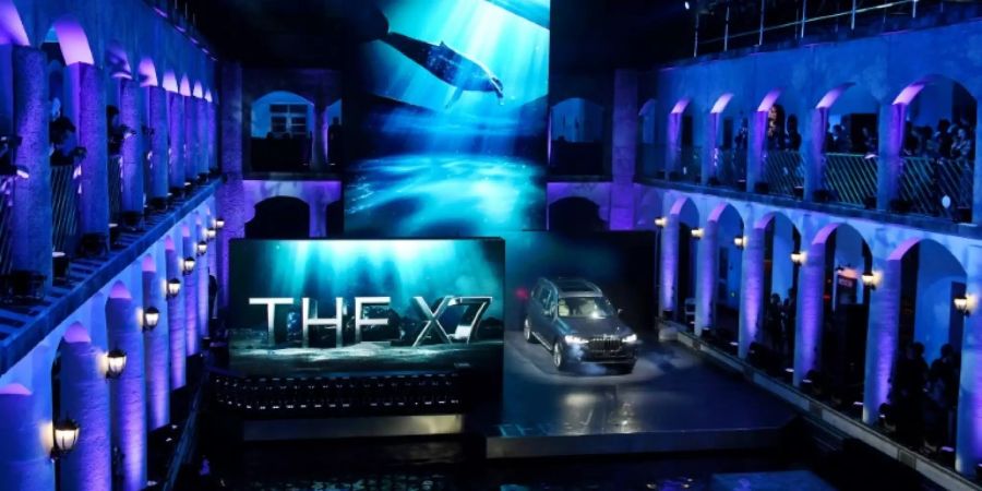 Vorstellung eines BMW-SUV in Schanghai