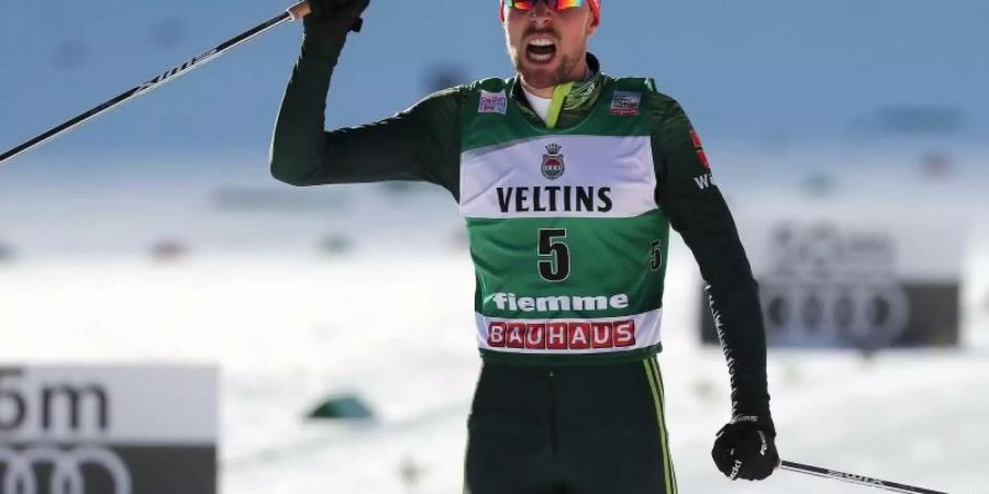 Der Aufstieg zum Rekordweltmeister und Olympiasieger hat Johannes Rydzek verändert. Foto: Andrea Solero/ANSA/AP