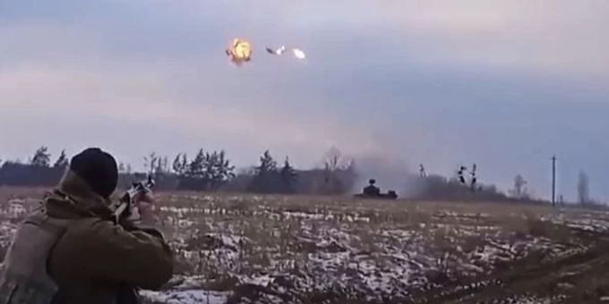 In der Ukraine - Video zeigt Geparden im Einsatz gegen Marschflugkörper