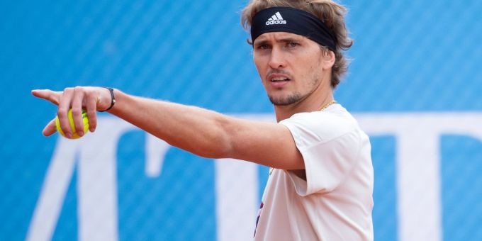 Kehrte mit einem Sieg auf den Platz zurück: Alexander Zverev. Kehrte mit einem Sieg auf den Platz zurück: Alexander Zverev.