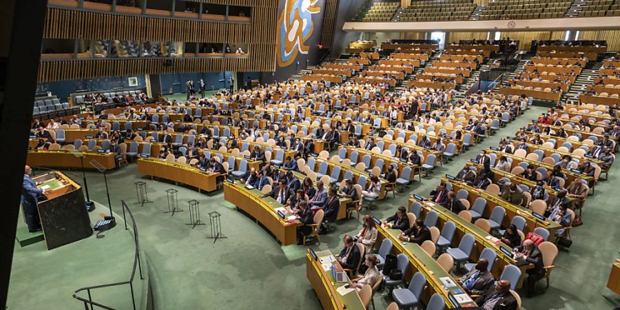 Am Donnerstag wird Aussenminister Ignazio Cassis zum ersten Mal im Uno-Sicherheitsrat mitdebattieren. Thema in New York ist dann die Förderung der Rechtsstaatlichkeit in der Welt. (Archivbild)