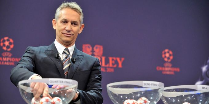 Fühlt sich bei der WM in Katar bestens unterhalten: Gary Lineker. Fühlt sich bei der WM in Katar bestens unterhalten: Gary Lineker.