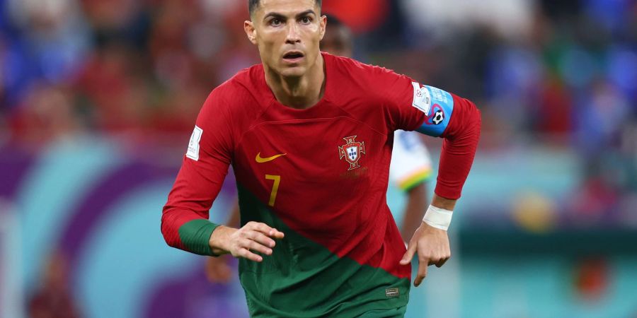 Hat nun als erster Spieler bei fünf Weltmeisterschaften getroffen: Cristiano Ronaldo.