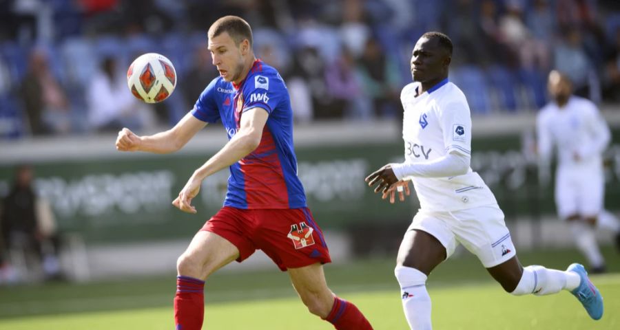 Pavlovic bestritt die Rückrunde der Saison 2021/22 leihweise beim FC Basel.