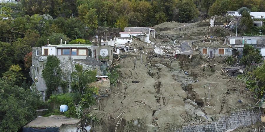 Der Ort Casamicciola wurde besonders schwer durch das Unwetter getroffen. Foto: Salvatore Laporta/AP/dpa