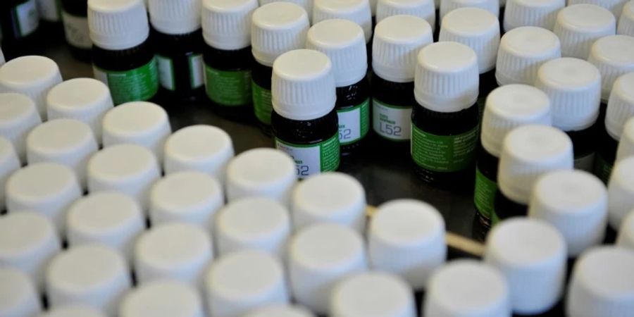 Produktion von Homöopathie-Mittel