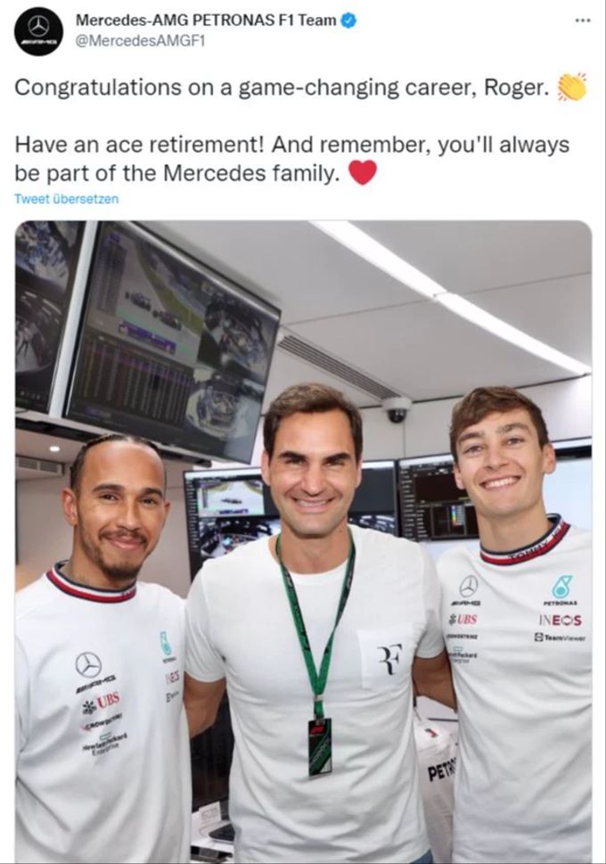 Roger Federer Mercedes