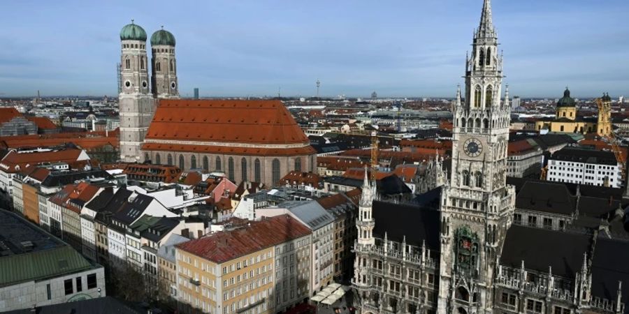 Blick auf München