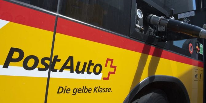 wasserstoffbetriebenes Postauto