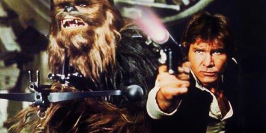 Ein Original-Drehbuch für den ersten «Star Wars»-Film von Hollywood-Star Harrison Ford ist in Grossbritannien für 10'795 Pfund (knapp 12'000 Franken) versteigert worden. (Archivbild)