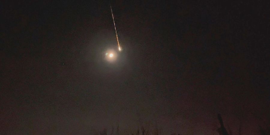 Der Asteroid war Ende Januar in Brandenburg verglüht.