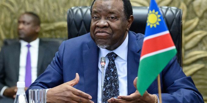 Namibias Präsident Hage Gottfried Geingob wurde 82 Jahre alt. Namibias Präsident Hage Gottfried Geingob wurde 82 Jahre alt.
