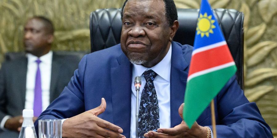 Namibias Präsident Hage Gottfried Geingob wurde 82 Jahre alt.