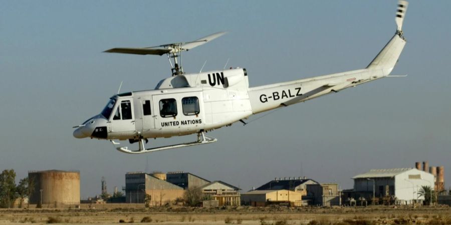 UN Hubschrauber