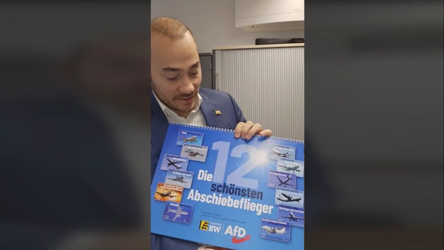 Die AfD Baden-Württemberg sorgt mit einem Kalender für Aufsehen.