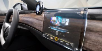 Swarovski Infotainment Display Cockpit