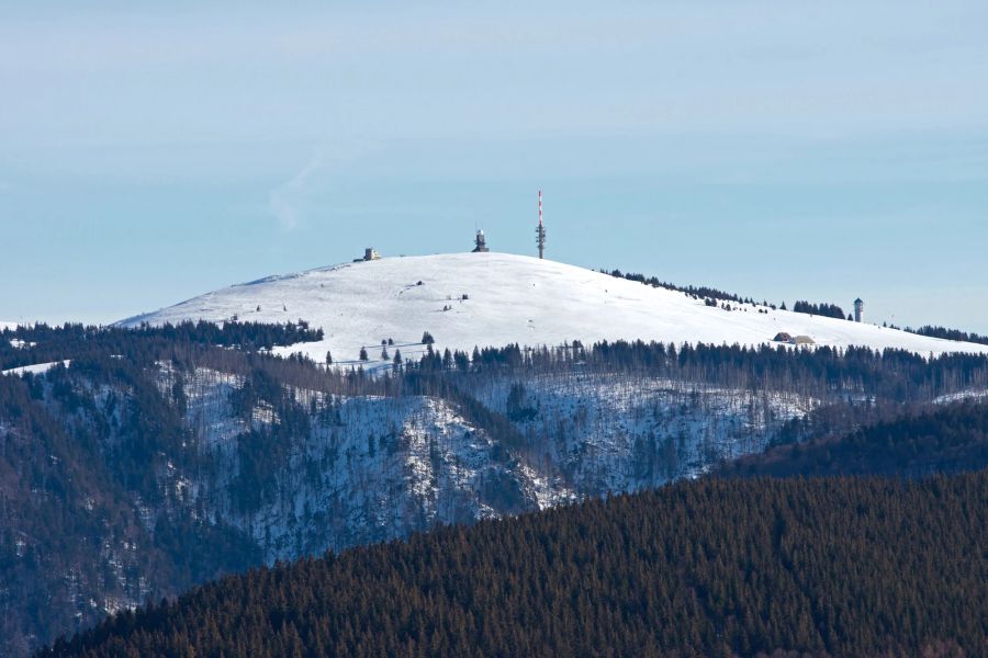 Feldberg, Schwarzwald, Deutschland, Winter