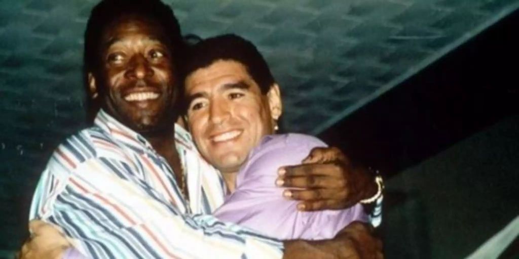 Diego Maradona Pelé Schreibt Emotionalen Nachruf