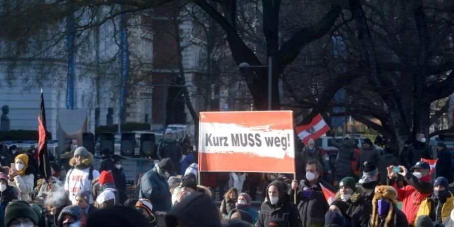 Proteste in Wien