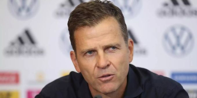 DFB-Direktor Oliver Bierhoff macht sich Gedanken über die Nationalmannschaft. Foto: Alex Grimm/Getty Images Europe/DFB/dpa DFB-Direktor Oliver Bierhoff macht sich Gedanken über die Nationalmannschaft. Foto: Alex Grimm/Getty Images Europe/DFB/dpa