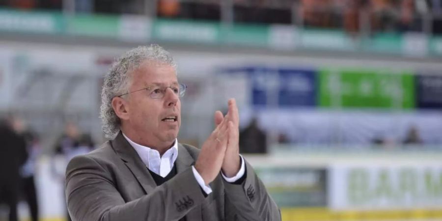 Sportchef der Grizzlys Wolfsburg: Karl-Heinz Fliegauf. Foto: picture alliance / Silas Stein/dpa