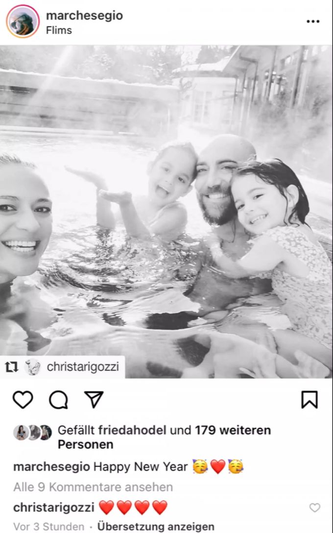 Giovanni, Christa und die Zwillinge machen Ferien in Flims GR. christ