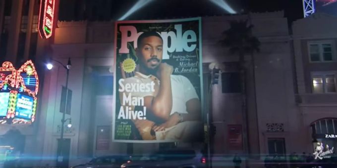 Schauspieler Michael B. Jordan wurde zum «Sexiest Man Alive» gekürt. michael b. jordan sexiest man alive