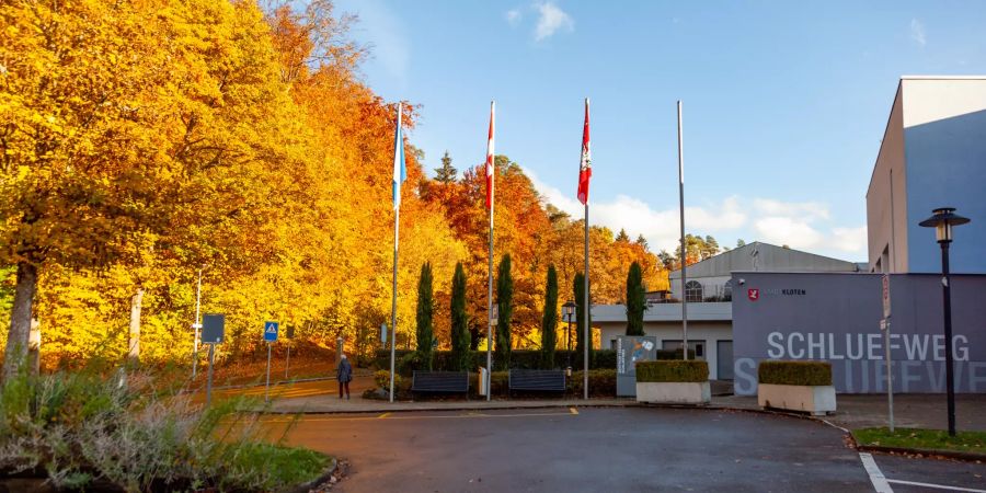 Herbst am Schluefweg in Kloten.