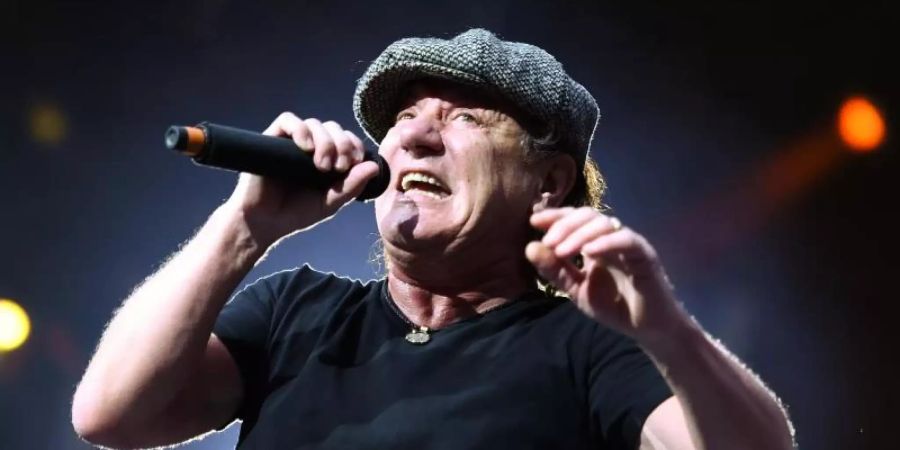 Brian Johnson ist wieder dabei. Foto: Britta Pedersen/dpa