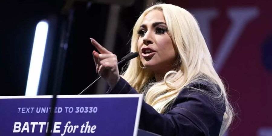 Die Sängerin Lady Gaga richtet vor der Amtseinführung des zukünftigen US-Präsidenten Biden eine Botschaft an die Fans. Foto: Andrew Harnik/AP/dpa