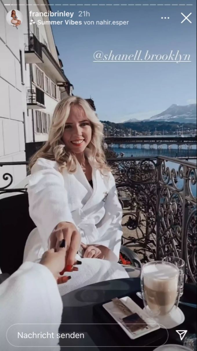Franci und Shanell verstehen sich gut. franci