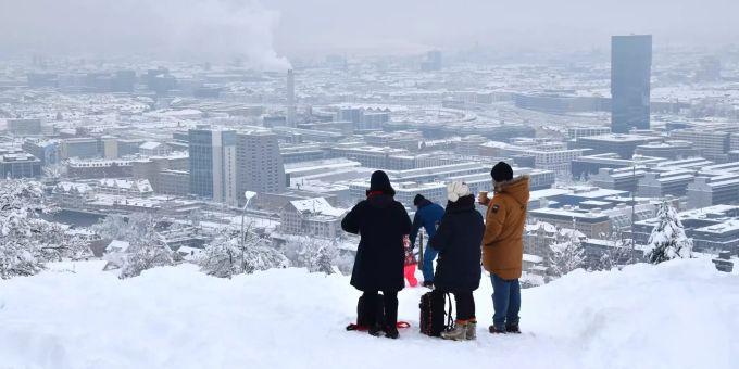 Bald mehr? - Meteorologe: Der viele Schnee im Flachland ist Zufall