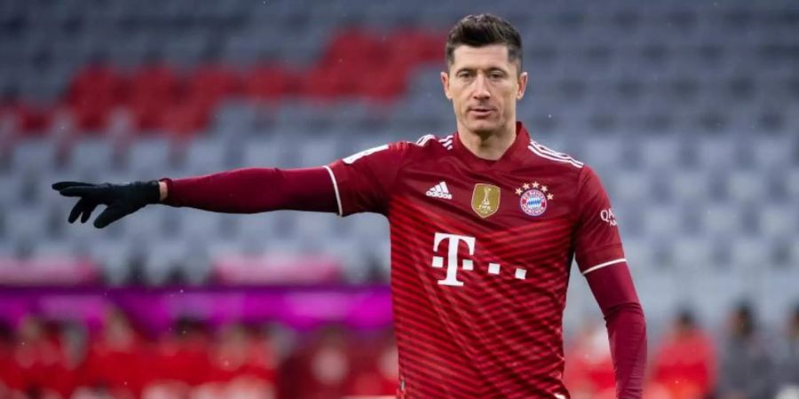 Robert Lewandowski kann eine weitere Bestmarke knacken. Foto: Sven Hoppe/dpa