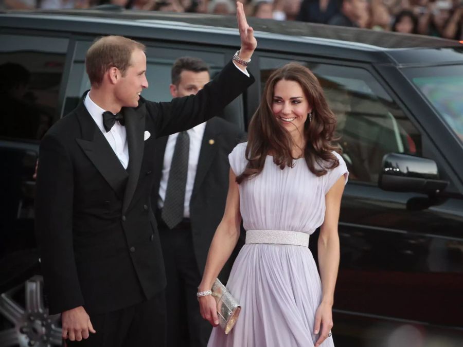 Kate und William bei der Bafta 2011.